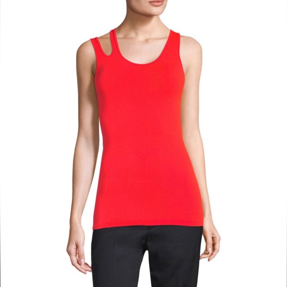 HELMUT LANG Slashed Seamless Tank